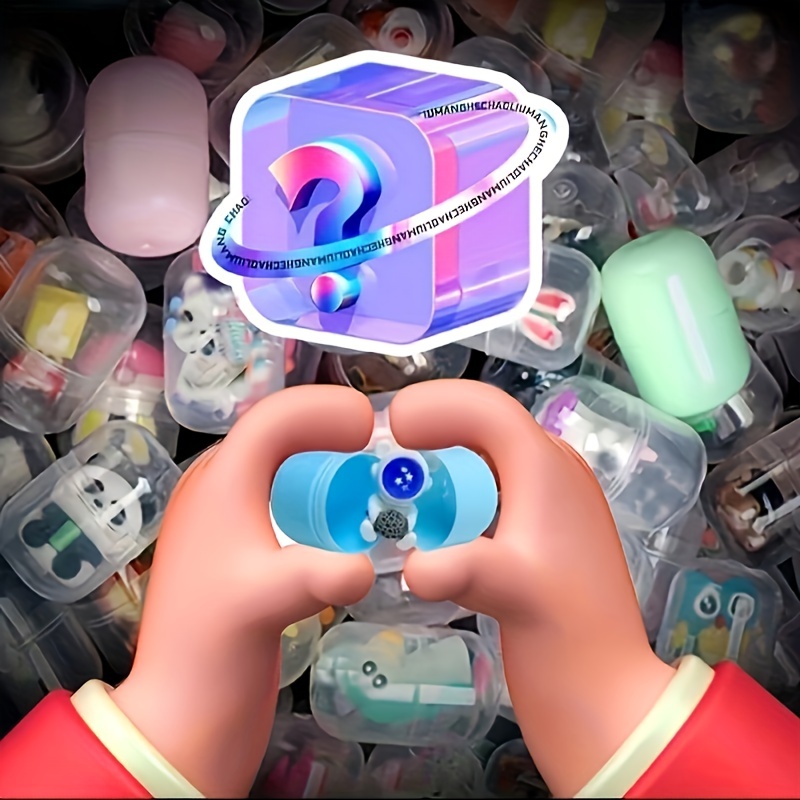 Capsule Vending Machine Toy Surprise Eggs Prize Dispenser Game Mini Doll Blind Box Christmas Gift for Boy Girl OPTIONAL Refills