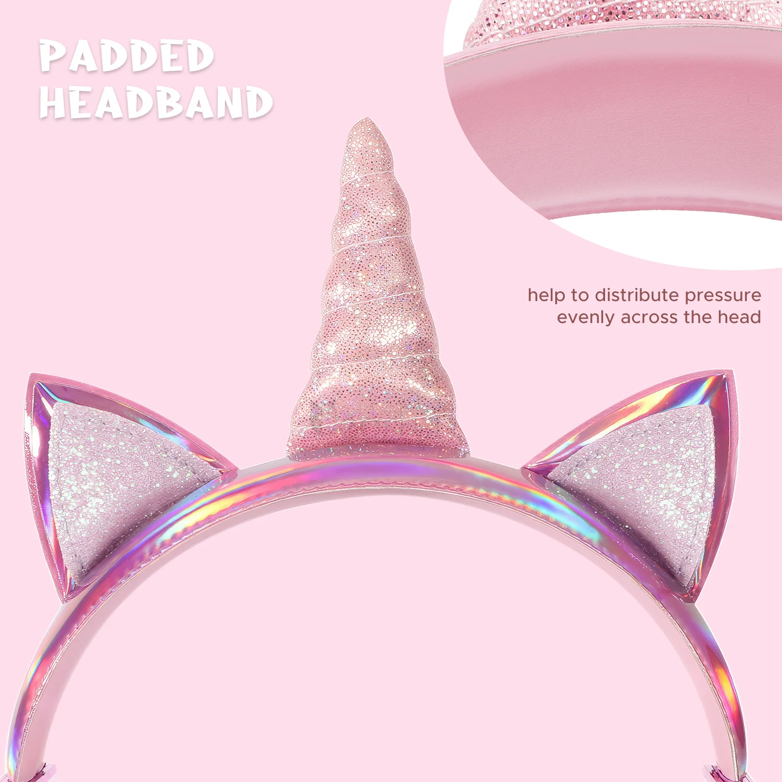 Cute Unicorn Kids Ear Protection Safety Ear Muffs Noise Reduction Ear Defenders Children Hearing Protectors Christmas Kid Gifts