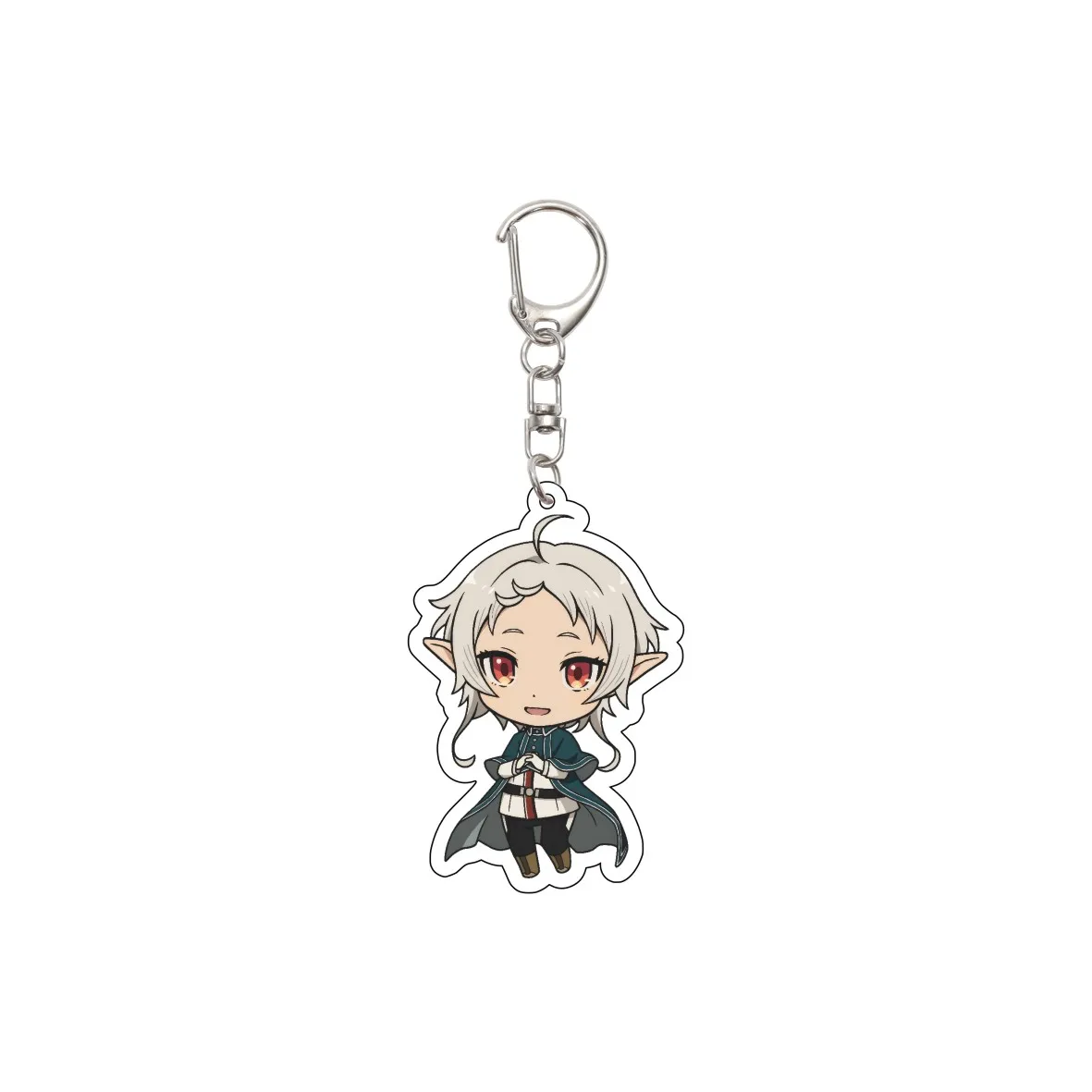 55MM Anime Mushoku Tensei:Jobless Reincarnation Keychain Rudeus Greyrat Key Chain Acrylic Model Plate Christmas Gifts