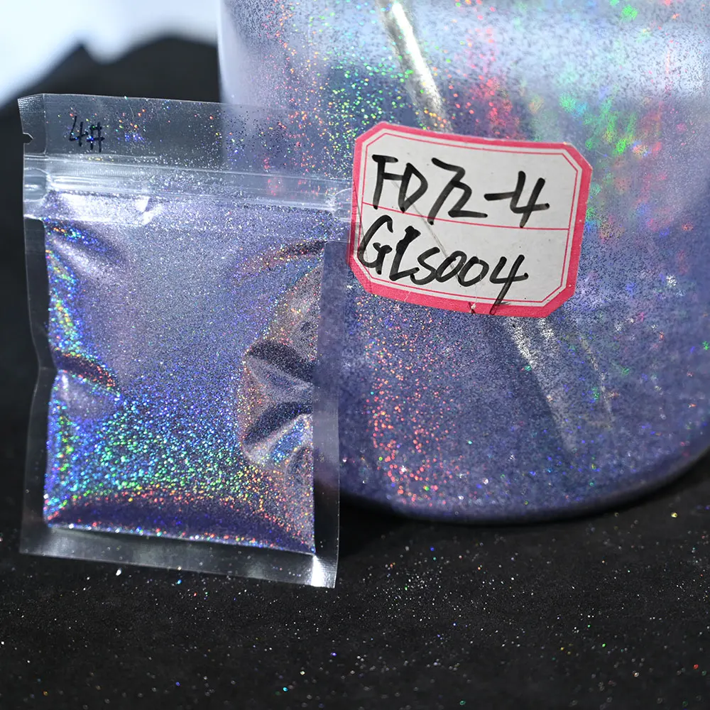 0.2mm Christmas Laser Chrome Red Glitter Powder 10G Ultra Fine Holographic Nail Pigment for Nail Gel Polish Reflective Pigment