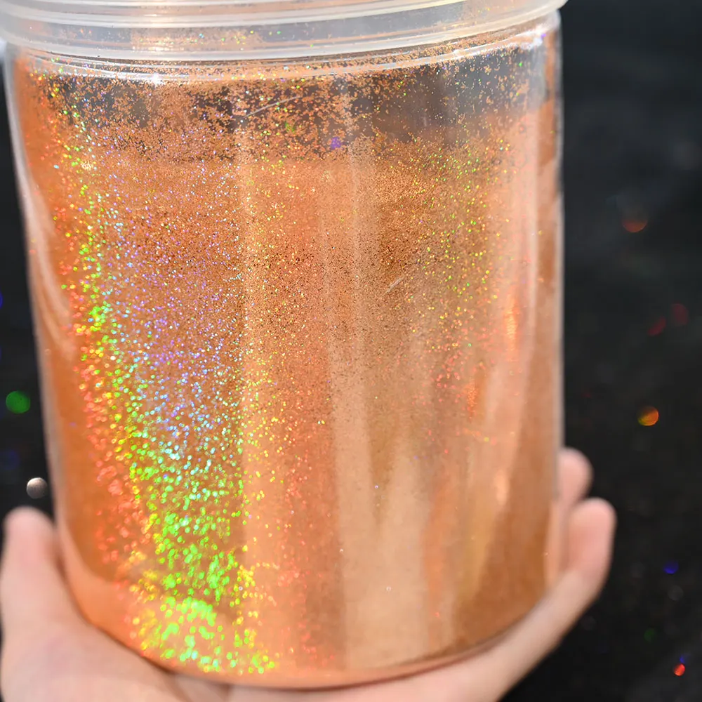 0.2mm Christmas Laser Chrome Red Glitter Powder 10G Ultra Fine Holographic Nail Pigment for Nail Gel Polish Reflective Pigment