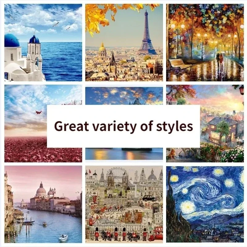75*50cm Adult 1000pcs Paper Jigsaw Puzzle Pirate Ship Paintings Stress Reducing Difficulty Kids Educational Toys Christmas Gift