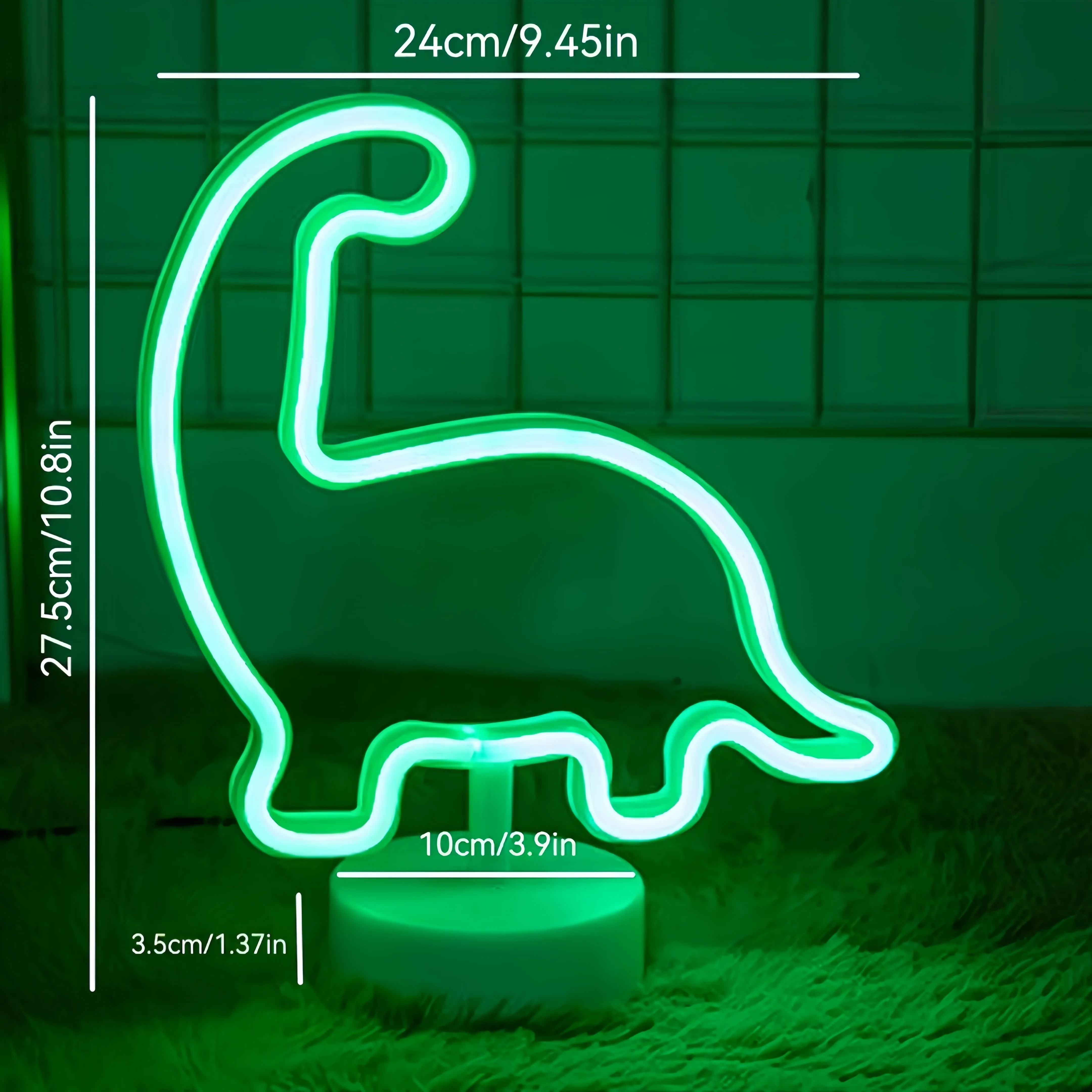 Vibrant neon lights, battery/USB power supply, bedroom, birthday, wedding, Christmas party decoration, gifts for boys and girls