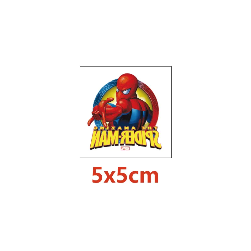 20Pcs/Set SpiderMan Tattoo Stickers Waterproof Cute Sticker Funny Cartoon Kids Girls Christmas Birthday Gift Reward Toy