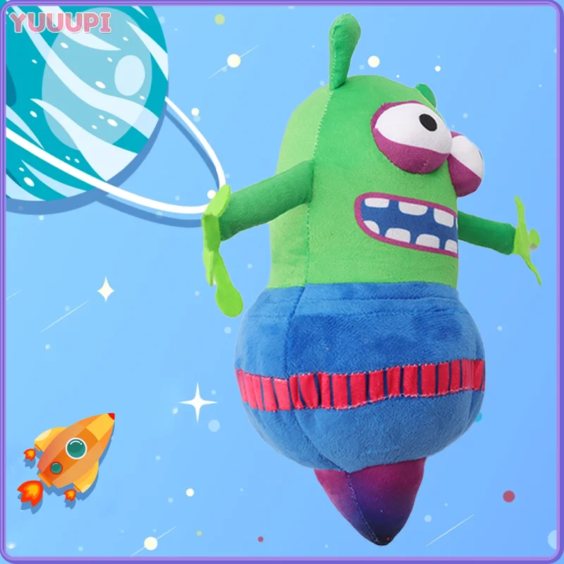 Bot Robot Plush Toys Alien Robot Stuffed Game Peripheral Game Fans Kids Birthday Gifts Christmas Gifts Back to School Anime Gift