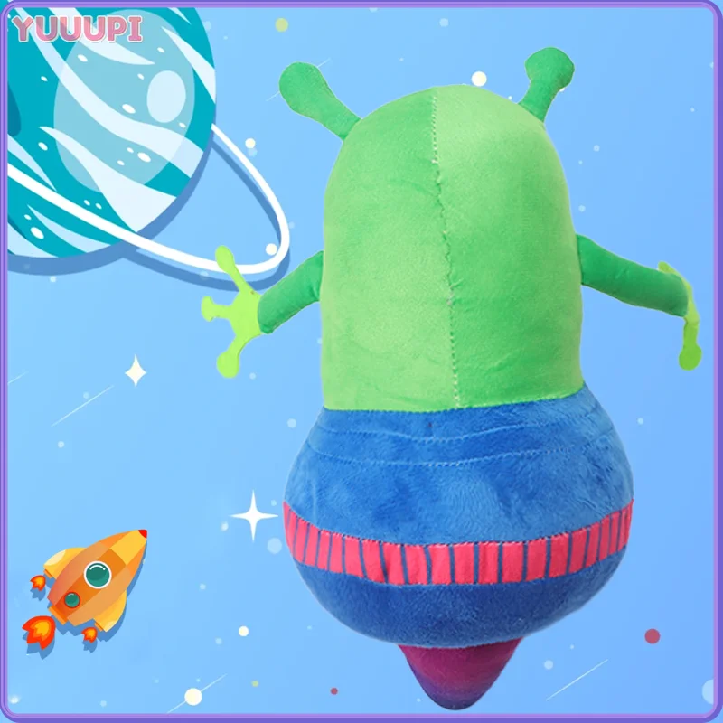 Bot Robot Plush Toys Alien Robot Stuffed Game Peripheral Game Fans Kids Birthday Gifts Christmas Gifts Back to School Anime Gift