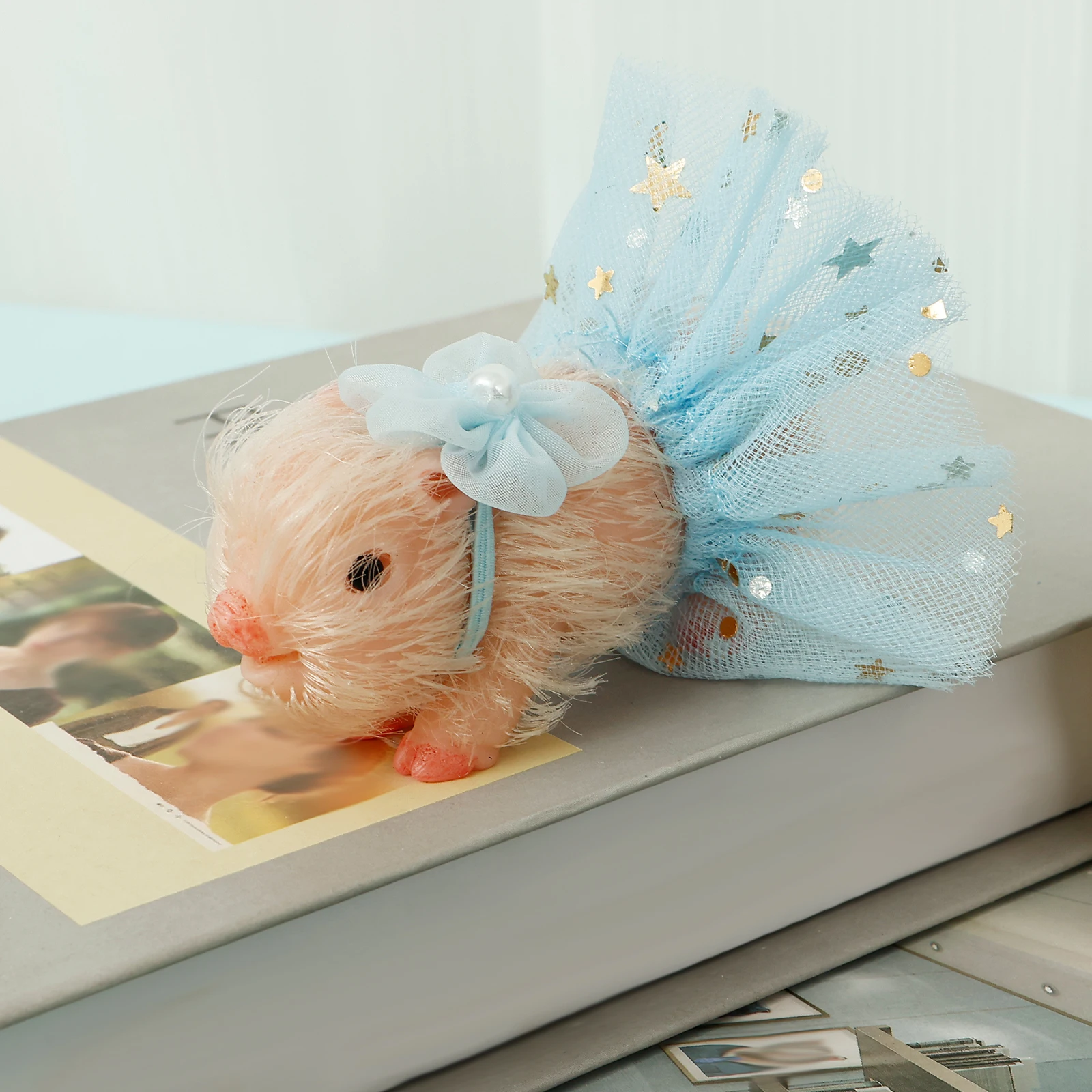 Lifelike Reborn Pig Dolls Mini Soft Silicone Pig Doll Cute Miniature Reborn Pig Doll Kid Birthday Christmas Gifts