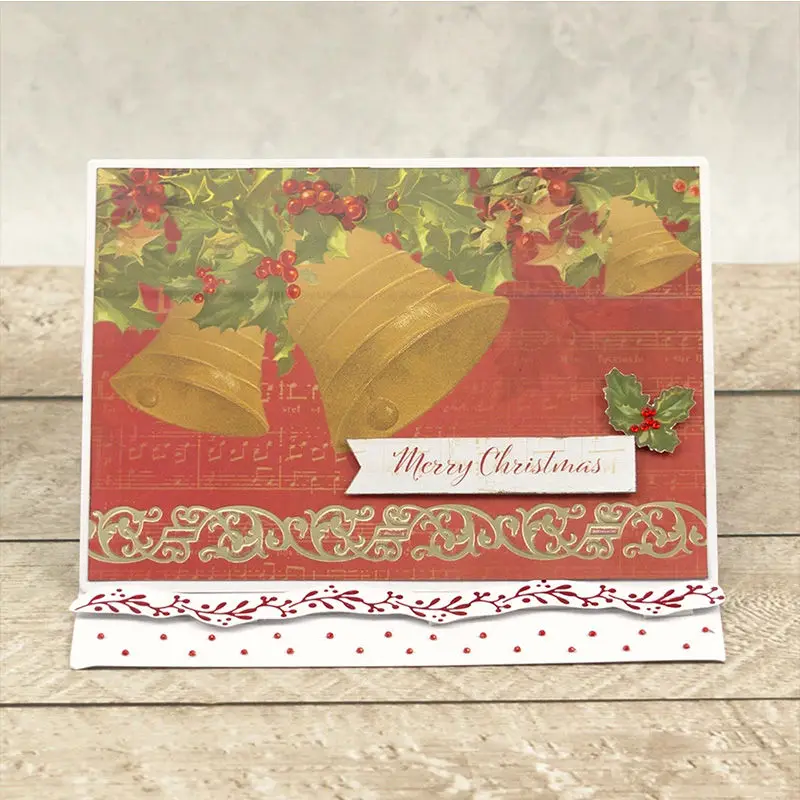 Reindeer Christmas Tree Snowflake Metal Hot Foil Plate for DIY Scrapbooking Photo Album Embossing Paper Cards Making Crafts