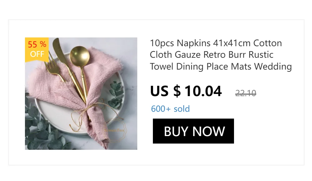 10pcs 32x32cm Cotton Gauze Napkins Retro Burr Design Napkin for Vintage Wedding Receptions Banquets Christmas Table Decoration