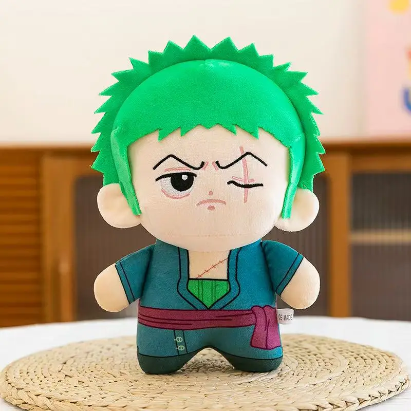 HOT Luffy Zoro Ace Sanji Plush Toy doll Backpack HangingsAnime  toys 23cm Plush Kid Christmas Gift Toys Cute Doll Birthday Gifts