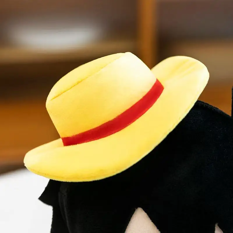 HOT Luffy Zoro Ace Sanji Plush Toy doll Backpack HangingsAnime  toys 23cm Plush Kid Christmas Gift Toys Cute Doll Birthday Gifts
