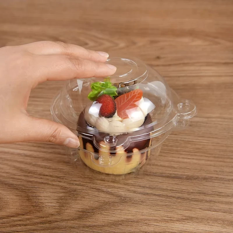 20/40pcs Cupcake Packaging Boxs Cake Box Wedding Muffins Dessert Disposable Container Party Picnics Christmas Decor