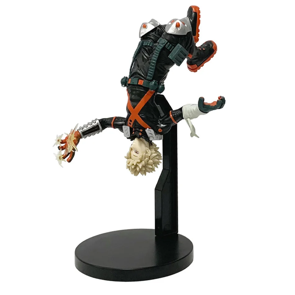 My Hero Academia Anime Peripheral Hero 22cm Bakugou Katsuki Action Figure PVC Model Decor Collectible Cartoon Toy Christmas Gift
