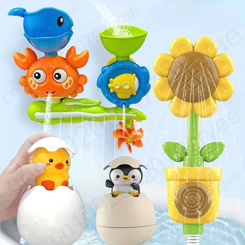 Interactive Suction Cup Bath Toy Set for Youngsters，Ideal for Youngsters and Schoolers, Perfect Gift for Halloween, Christmas