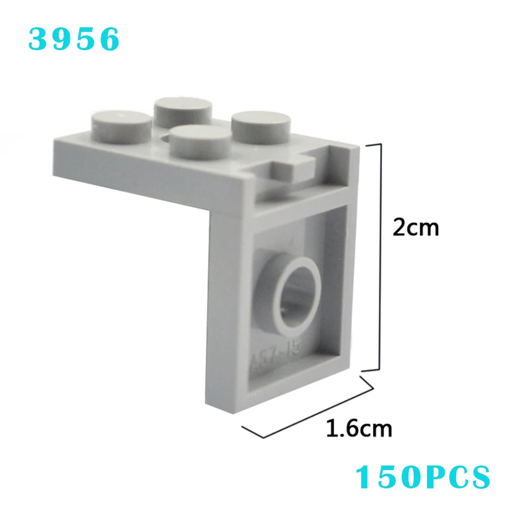 50PCS 2X2 Dots Figures Stand Base Plate Holder Wall Display DIY MOC Showcase Building Blocks 3956 Kids Toys Christmas gifts
