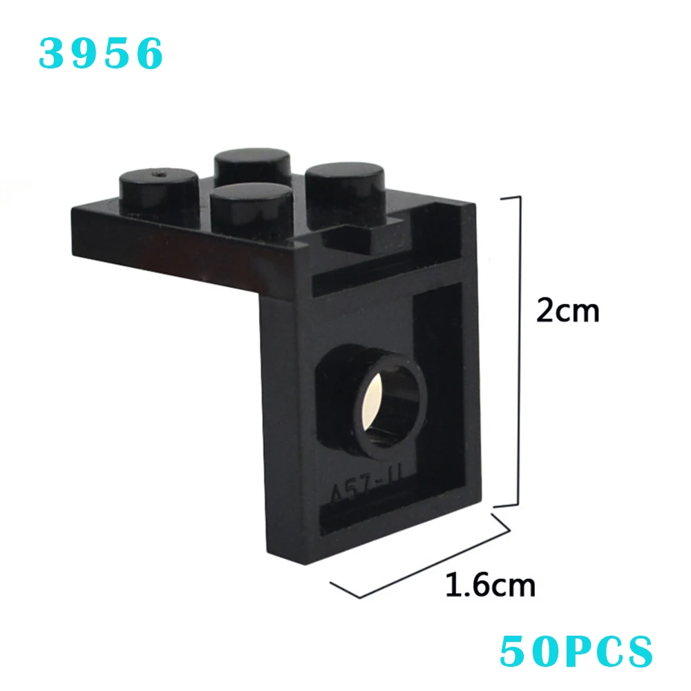 50PCS 2X2 Dots Figures Stand Base Plate Holder Wall Display DIY MOC Showcase Building Blocks 3956 Kids Toys Christmas gifts