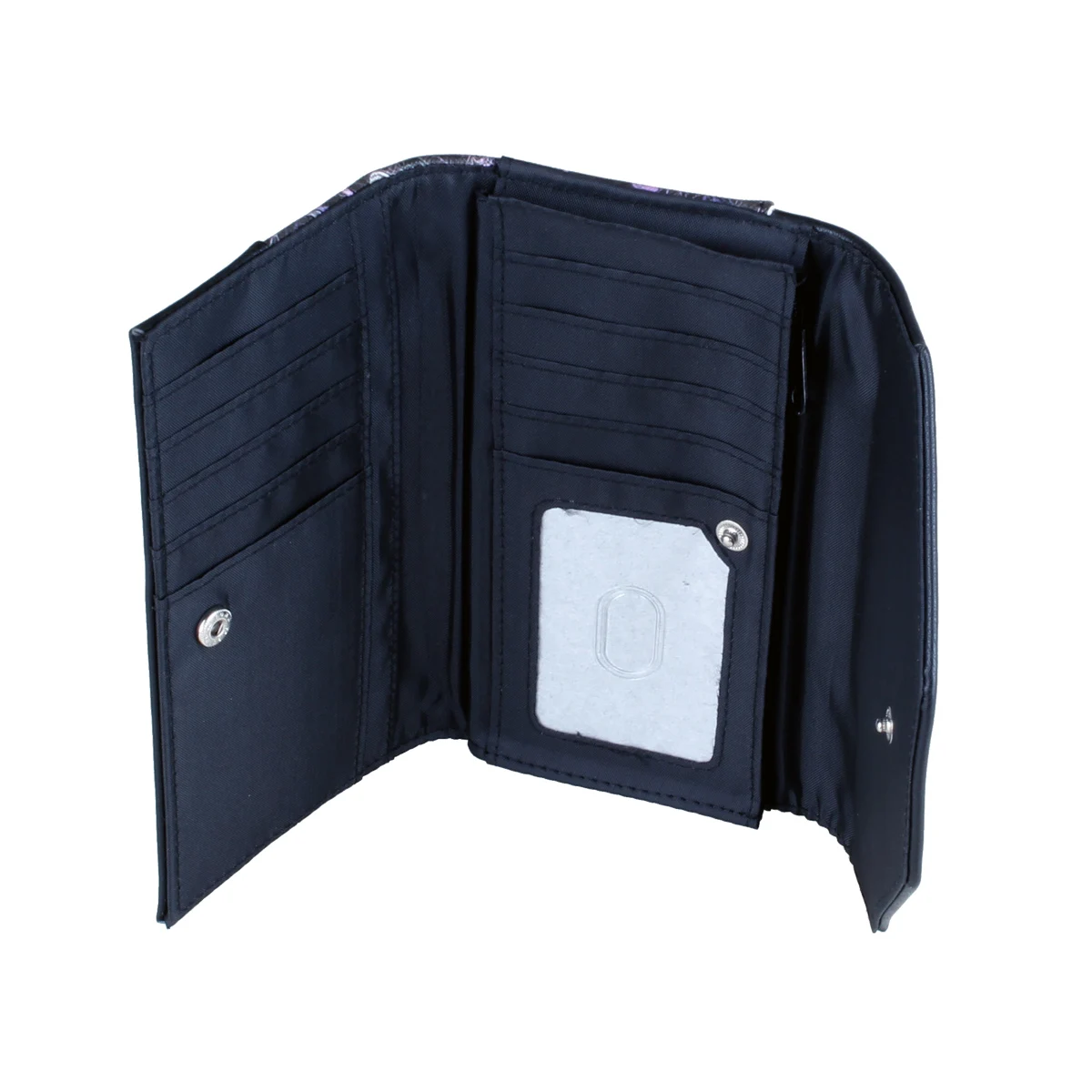 Christmas Gift High-Quality Printed Trifold Wallet Fashionable Personalized Multi-Function Card Holder Coin Purse