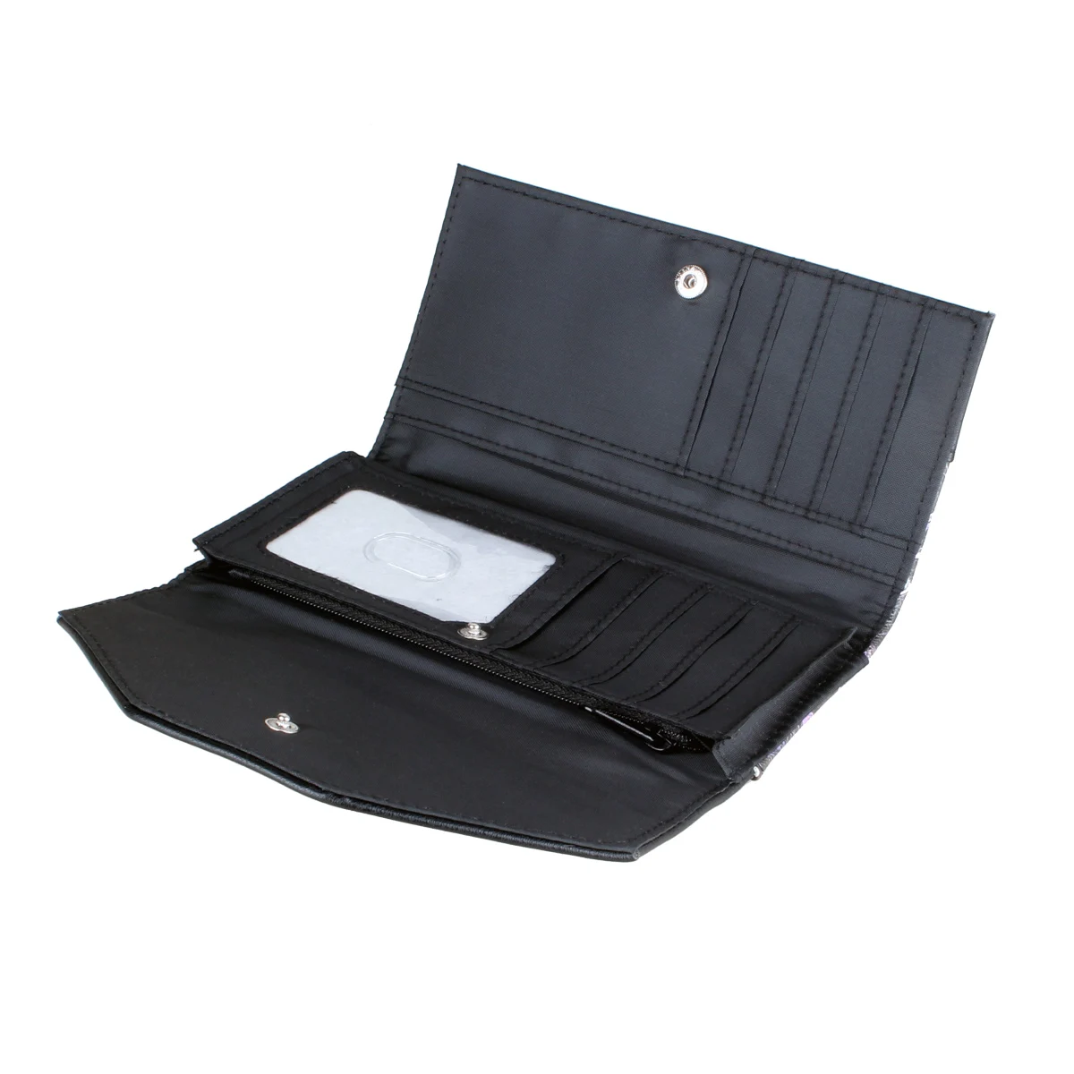 Christmas Gift High-Quality Printed Trifold Wallet Fashionable Personalized Multi-Function Card Holder Coin Purse