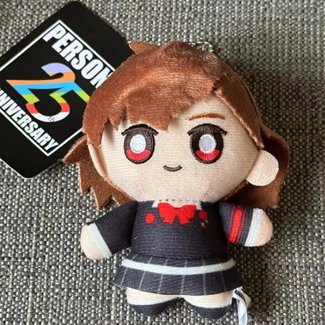 HOT 10CM Persona Plush Toy 25th Anniversary Joker Shiomi Kotone Yuuki Makoto Cosplay Anime Plushie Pendant Kids Christmas Gifts