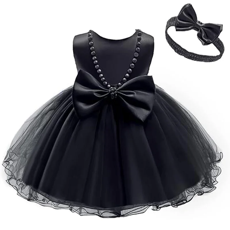 Baby Christmas Costume Christening Princess Dress For Baby Girls Wedding Kids Infant 1st Birthday Party Dress Newborn Clothes