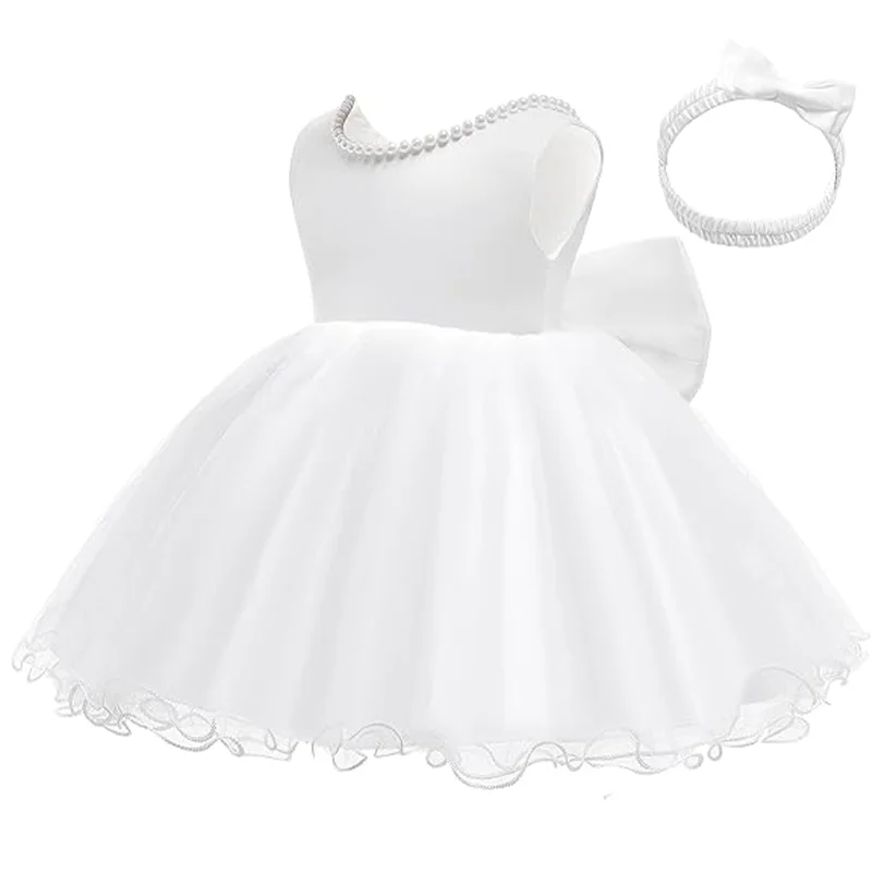 Baby Christmas Costume Christening Princess Dress For Baby Girls Wedding Kids Infant 1st Birthday Party Dress Newborn Clothes
