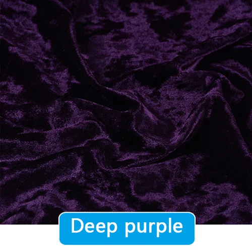 50*50cm 23 Colors DIY Hand Sewing Gold Velvet Fabric Stretch Diamond Luster Cloth Soft Ice Velvet Doll Wallet Christmas Packagin
