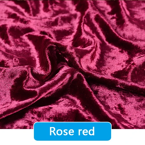 50*50cm 23 Colors DIY Hand Sewing Gold Velvet Fabric Stretch Diamond Luster Cloth Soft Ice Velvet Doll Wallet Christmas Packagin