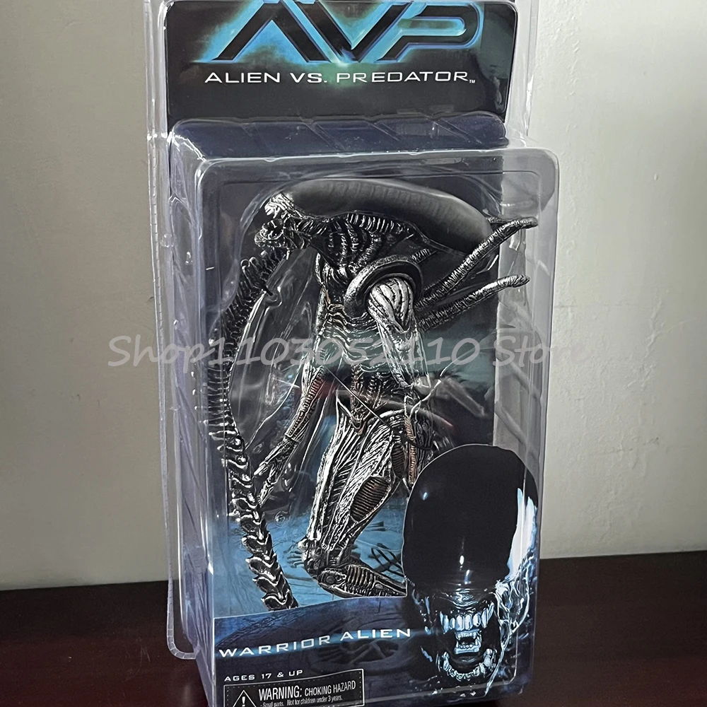 Grid Warrior Xenomorph Alien Figure Alien vs Predator Action Figure Collectible Model Toys Christmas Birthday Gift