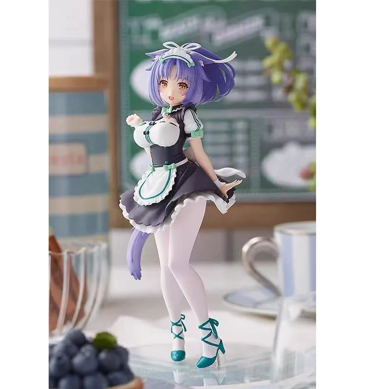 2023 18cm NEKOPARA Maid Cinnamon Action Figure Collection Toys Christmas Gift Doll With Box