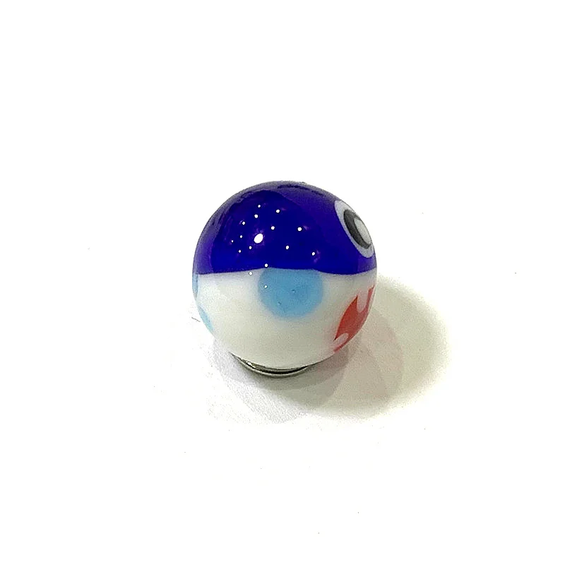 6pcs 16mm Rare Marbles Glass Ball Ornaments Aquarium Bonsai Decor Accessories Game Toy Pinball Christmas New Year Gifts for Kids