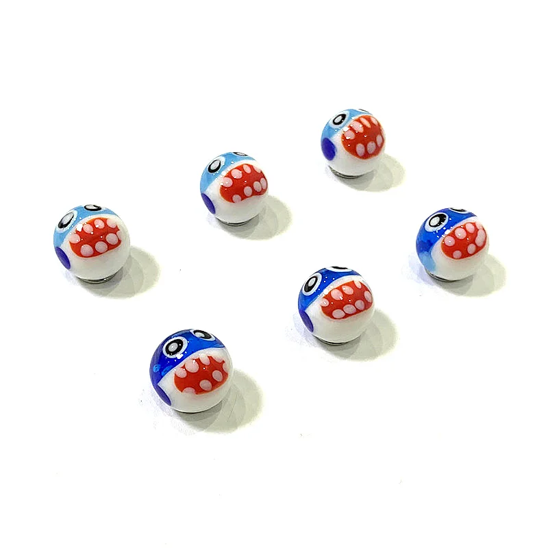 6pcs 16mm Rare Marbles Glass Ball Ornaments Aquarium Bonsai Decor Accessories Game Toy Pinball Christmas New Year Gifts for Kids