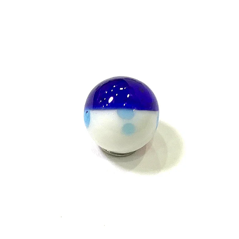 6pcs 16mm Rare Marbles Glass Ball Ornaments Aquarium Bonsai Decor Accessories Game Toy Pinball Christmas New Year Gifts for Kids