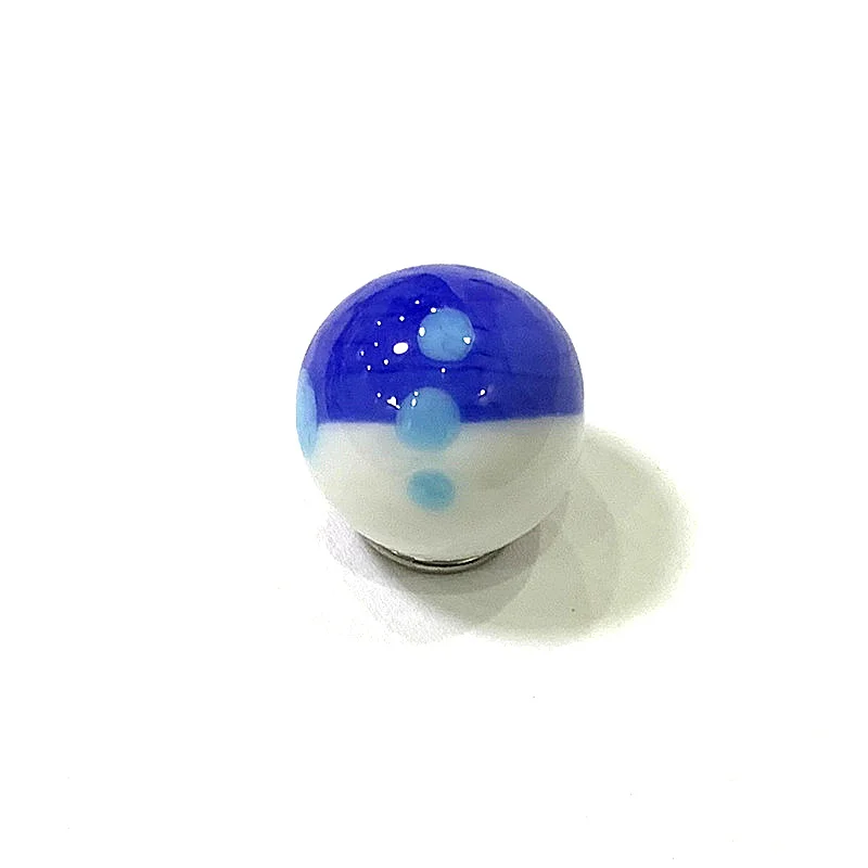 6pcs 16mm Rare Marbles Glass Ball Ornaments Aquarium Bonsai Decor Accessories Game Toy Pinball Christmas New Year Gifts for Kids