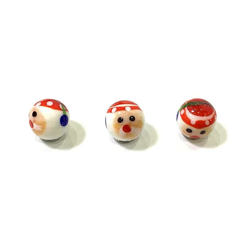6pcs 16mm Rare Marbles Glass Ball Ornaments Aquarium Bonsai Decor Accessories Game Toy Pinball Christmas New Year Gifts for Kids