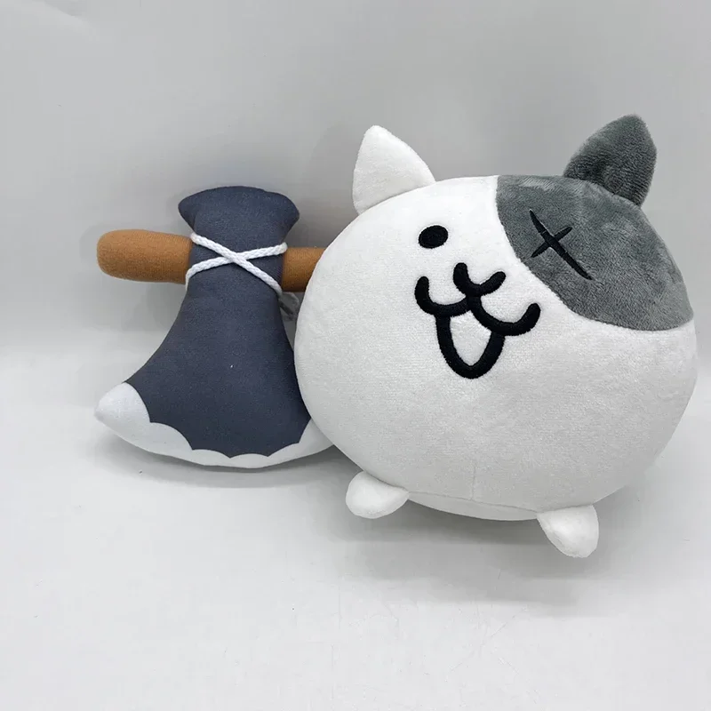 20-39cm The Battle Cats Plush Toy Nyanko Great War Stuffed Doll Plushies Figure Animal Kids Fans Birthday Christmas Gift Decor
