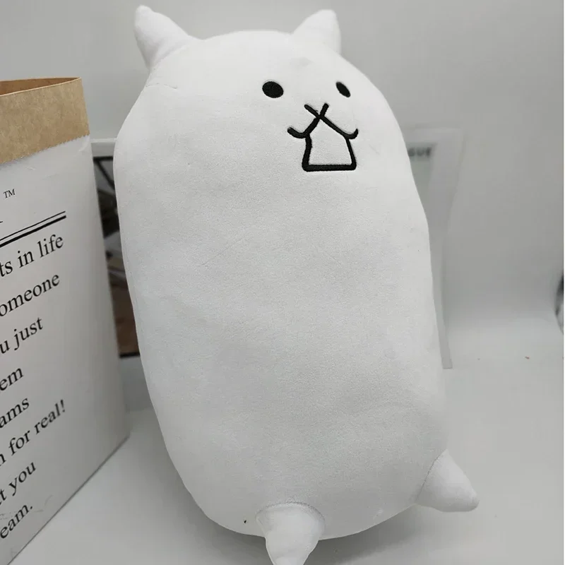 20-39cm The Battle Cats Plush Toy Nyanko Great War Stuffed Doll Plushies Figure Animal Kids Fans Birthday Christmas Gift Decor