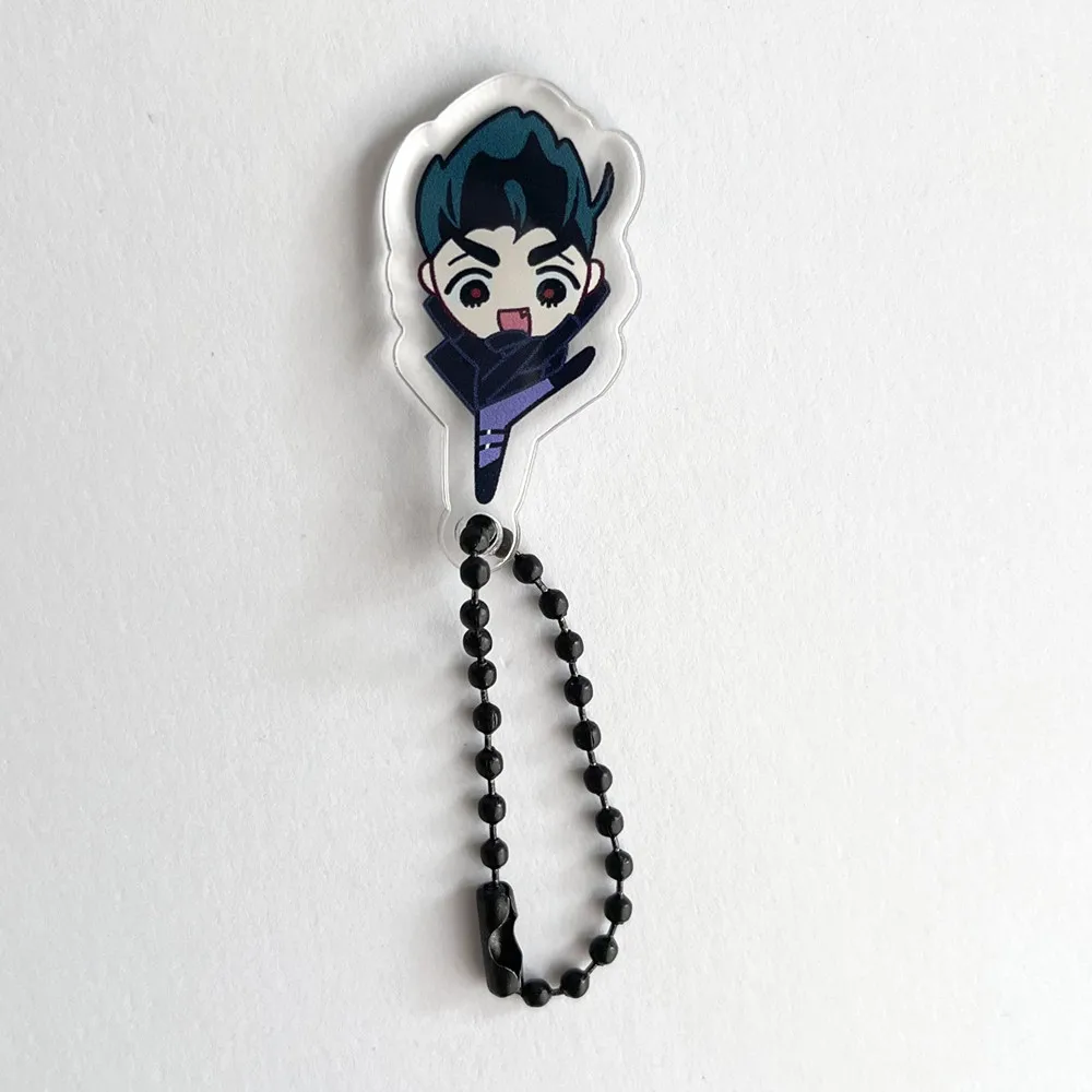 Anime ALIEN STAGE IVAN & TILL Cosplay Keychain Unisex Acrylic Bag Pendant Kawaii Key Ring Accessory Props Christmas Gifts