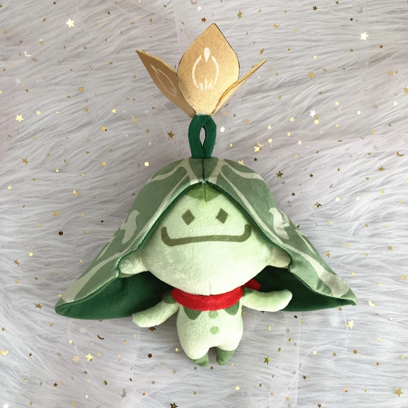 10cm Genshin Impact Sumeru Aranara Plush Cotton Doll Pillow Cosplay Cartoon Props Accessories Christmas Gift For Kids