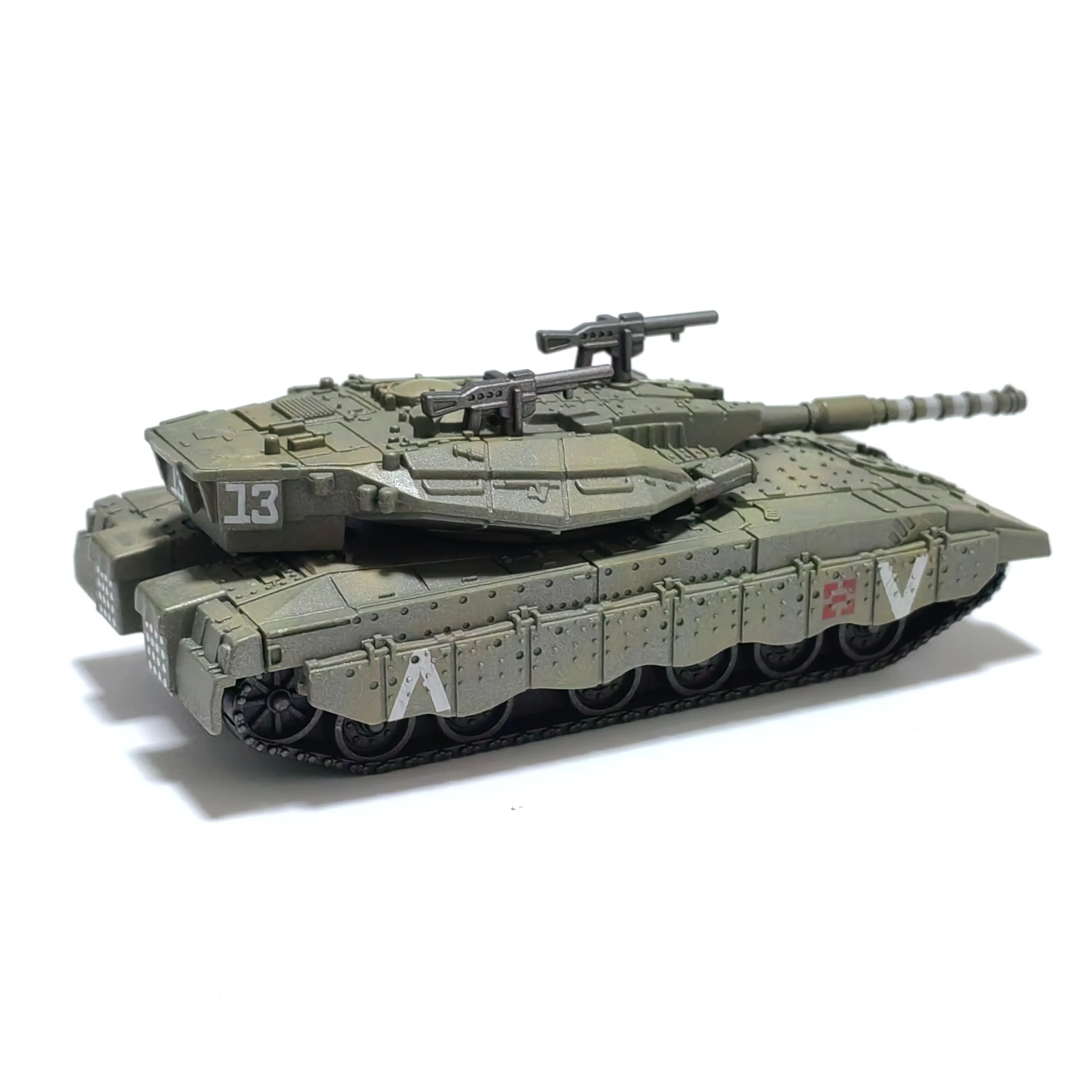 1/72 Scale MERKAVA  Main Battle Tank Plastic Model Kit – DIY Assembly, Military Gift for Christmas Creative Gifts & Presents