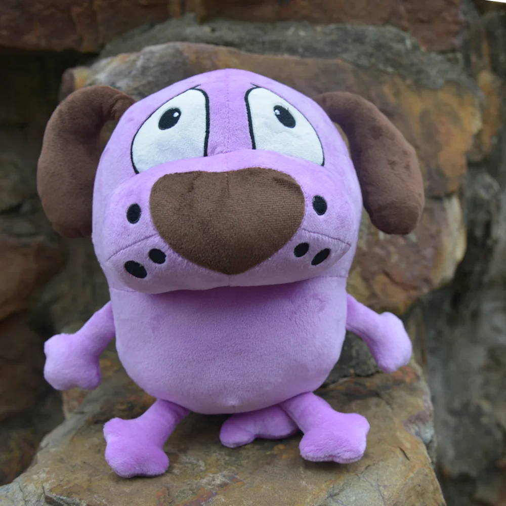 TreasuringU Purple Dog Plush Toys Cartoon Animals Fluffy Dolls Kawaii Dog Stuffes Toy Plushie Eggplant Dog Toy Christmas Gifts