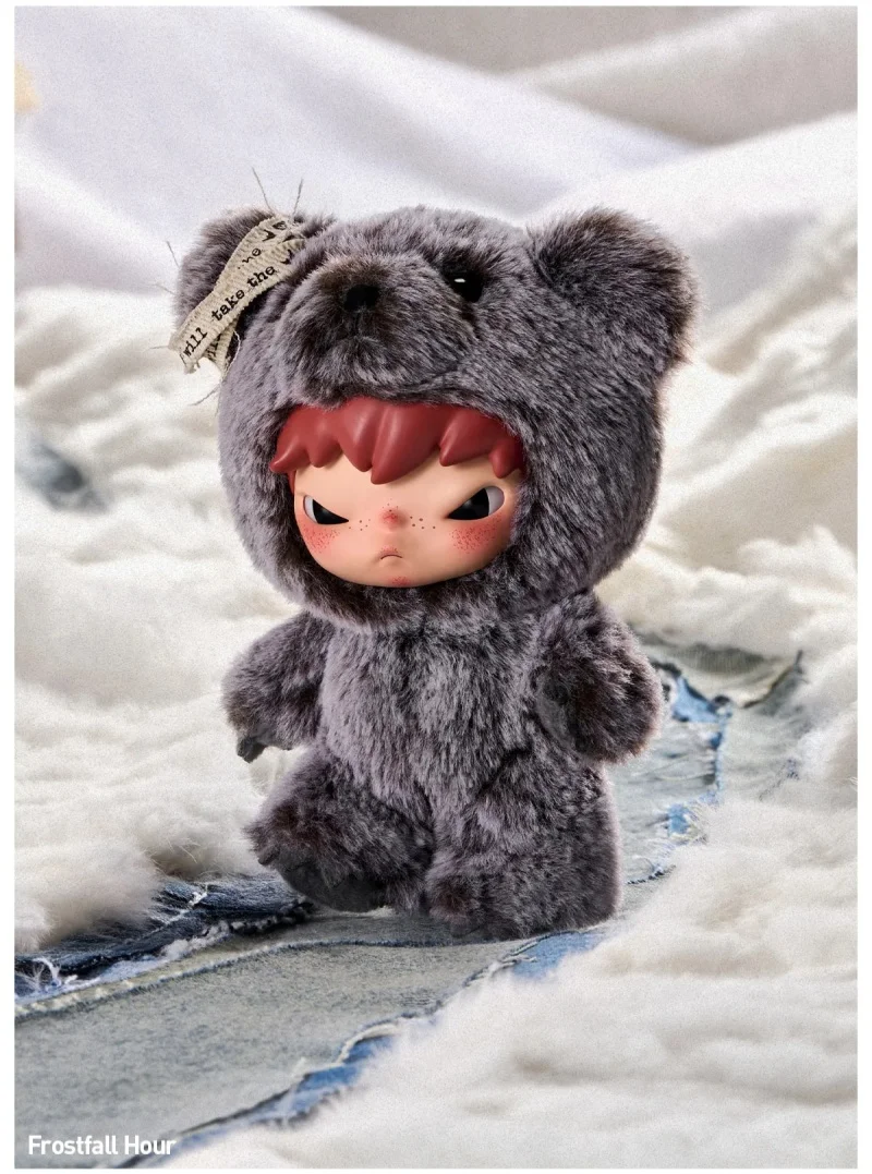 POP MART Genuine Hirono Road Journal Series Vinyl Face Blind Box Plush Doll Pendant Decoration Collection Christmas Gift Toys