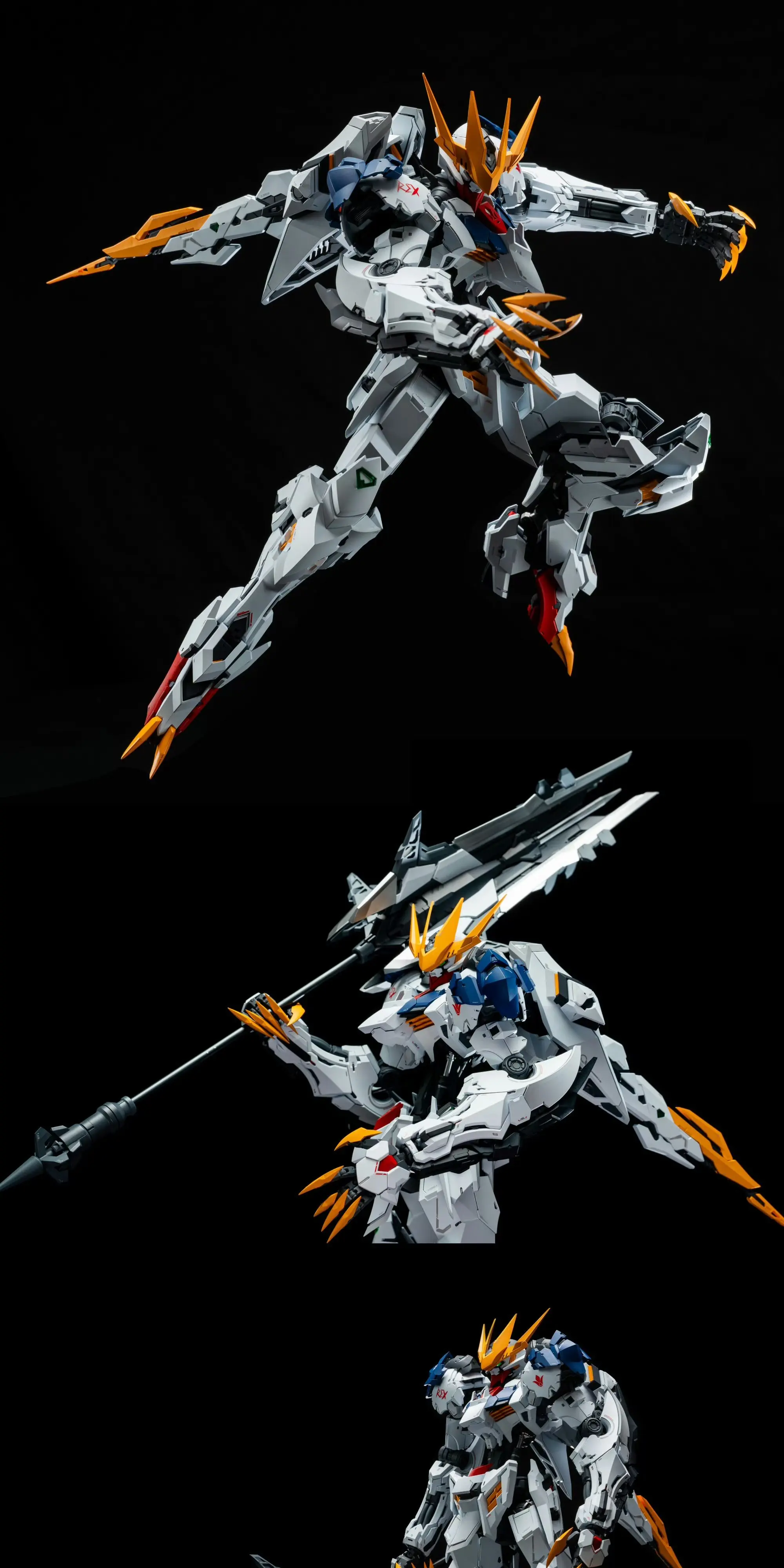 【IN STOCK】LUNAVOR MG 1/100 Wolf King Barbatos ASW-G-08 GK Assembly Model Kits Action Figure Plastic Robot Toys Christmas Gifts