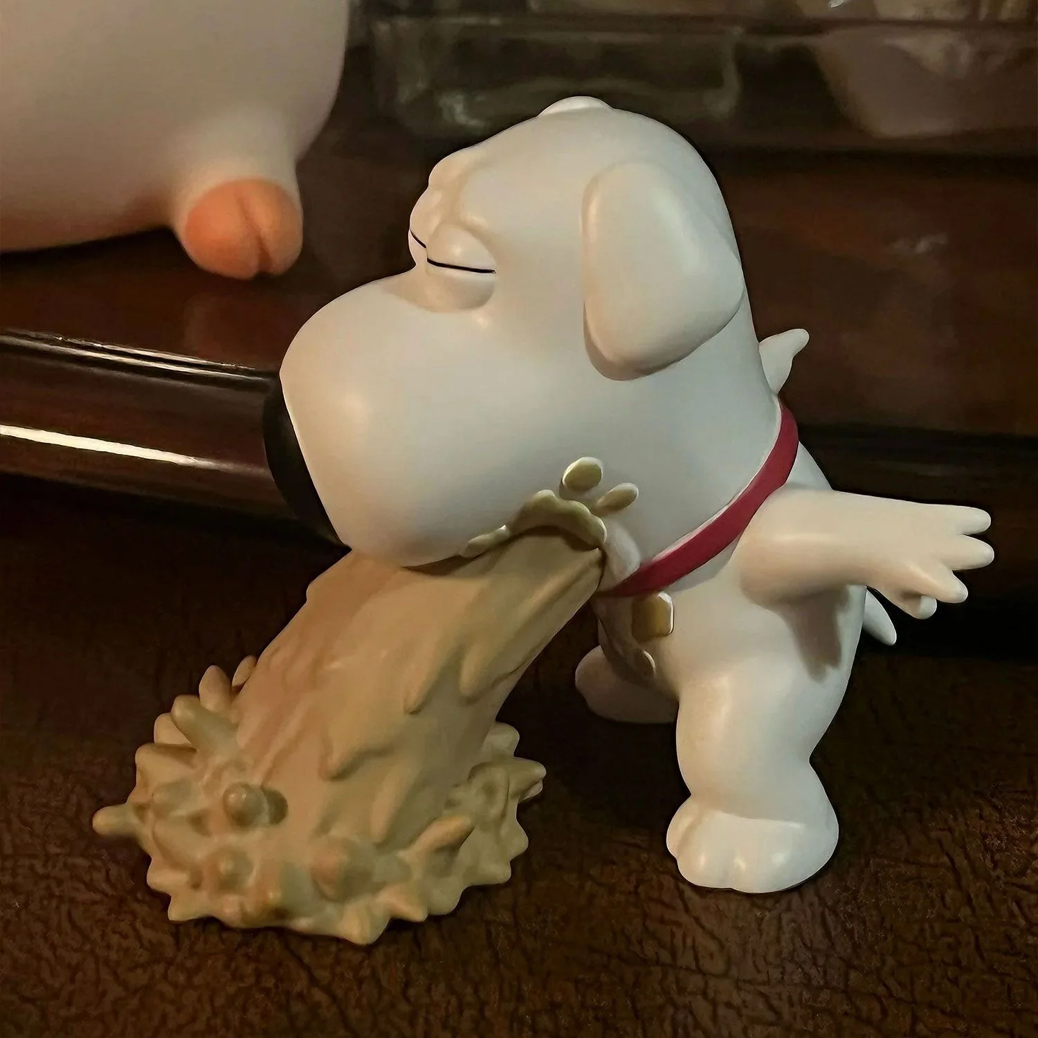 New Pvc Youtooz Family Guy Puking Brian Stewie Griffin Action Figure Model Ornaments Decorate Doll Toys Christmas Toy Gifts