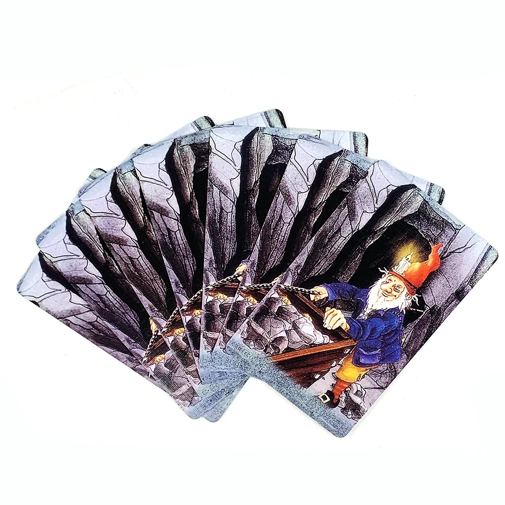 Board Game Cards Table Games English Version Card Games Dwarf Gold Mine Digging Miner Card Game Halloween and Christmas Games