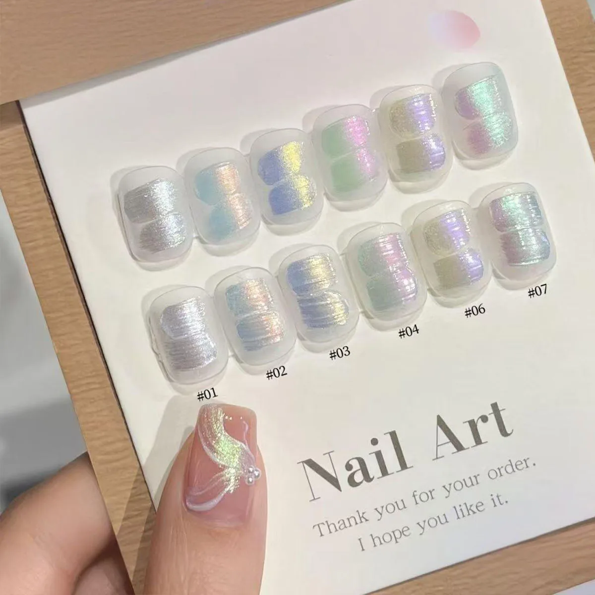 1pc 9-Color New Popular Patting Gel Gradient Dream Texture Soak Off UV&LED Gel Nail Polish Art Creation Salon Christmas DIY Ins