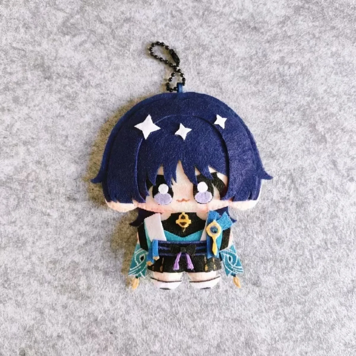 New Genshin Impact Venti Cosplay 10CM Anime Plush Stuffed Body Backpack Ornaments Pendant Christmas Gifts