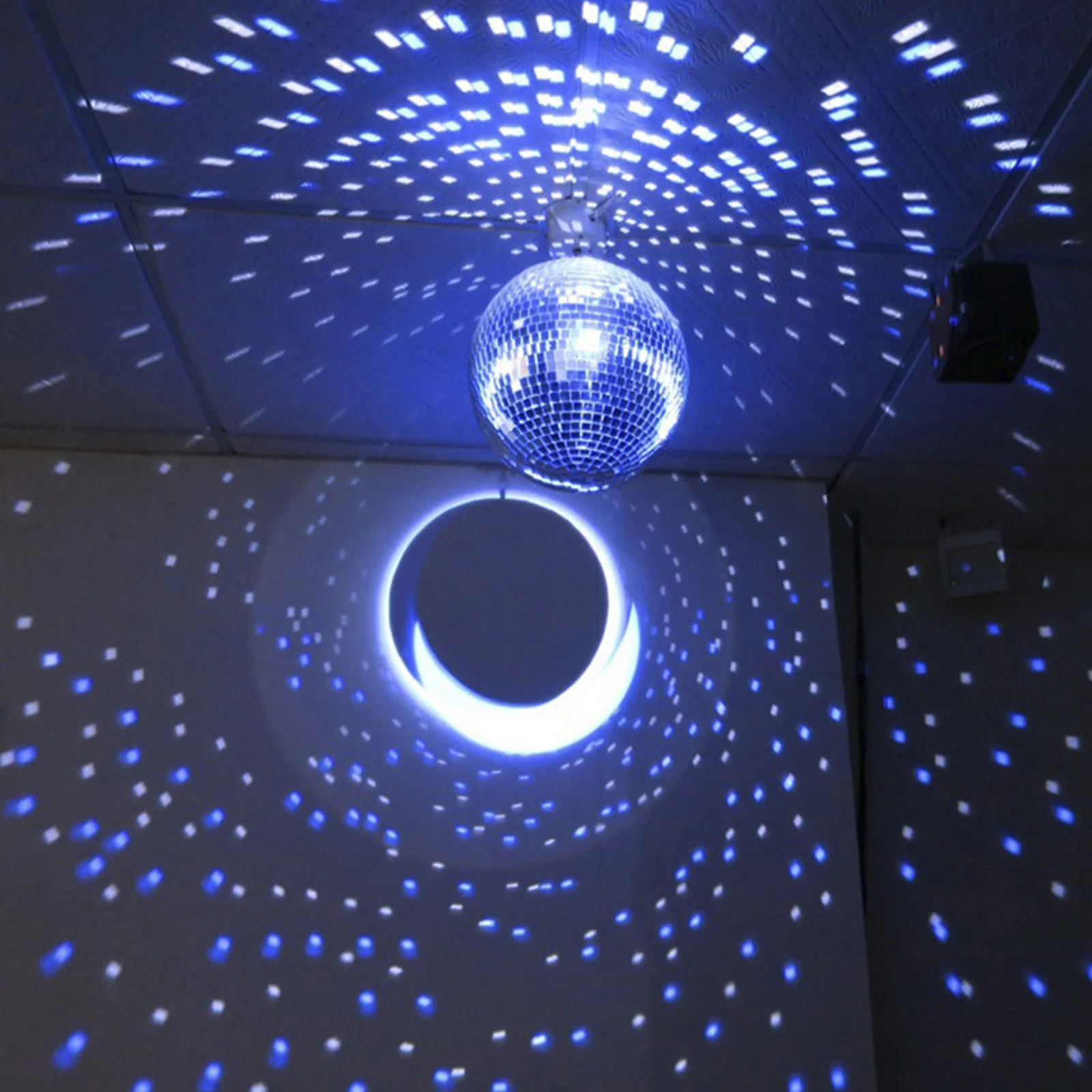 Disco Ball Hanging Mirror Ball Disco Ball Decor DJ Lights, for Disco Party Decor,Weddings,KTV ,Christmas Decor,Home Celebrations