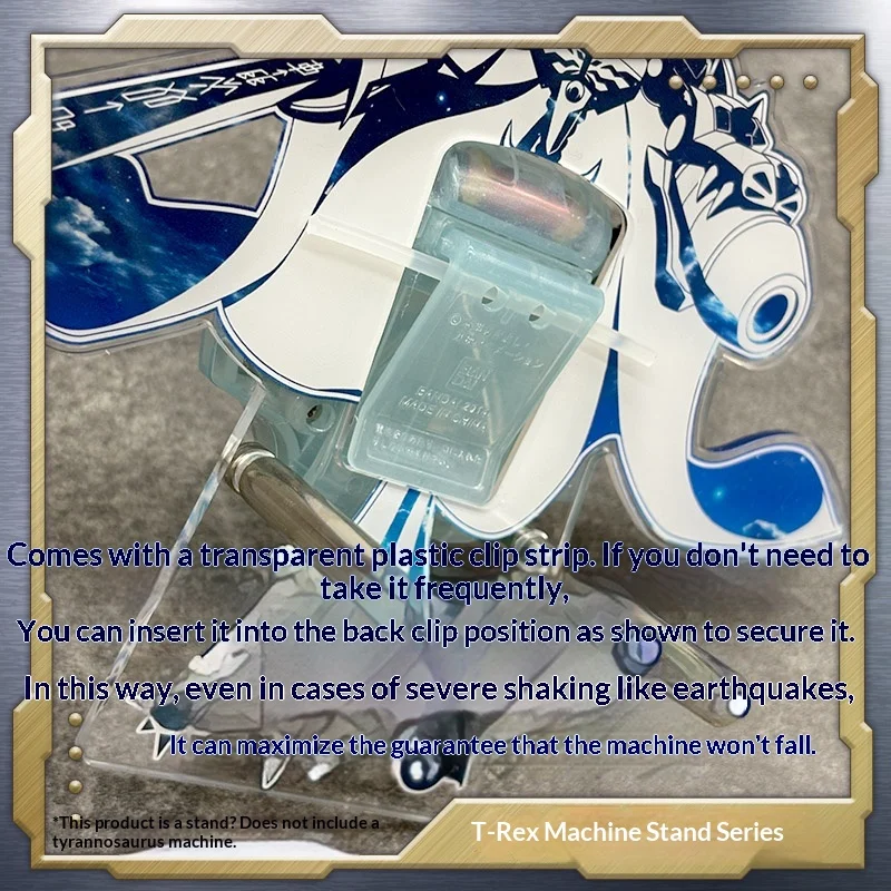 Digimon Digivice Acrylic Display Stand Color Screen Radio Wave Ancestor Super Dragon D-3 Children'S Gift Christmas Gift