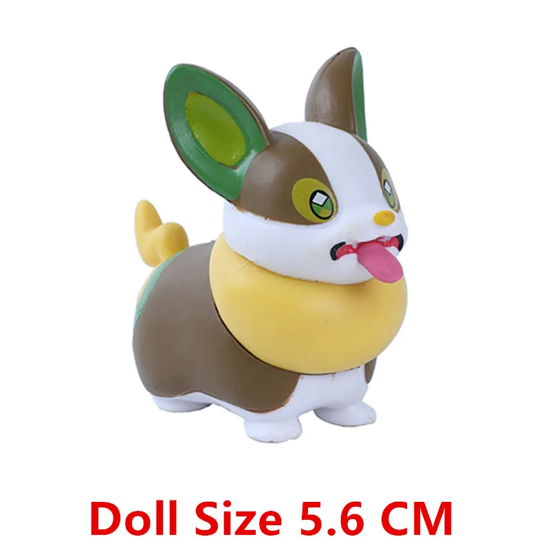 New 4-9CM Pokemon Cartoons Movie Anime Figure Gengar Pikachu Eevee Dragon Pet Action Figure Model Toy Christmas Gift Buy in Bulk