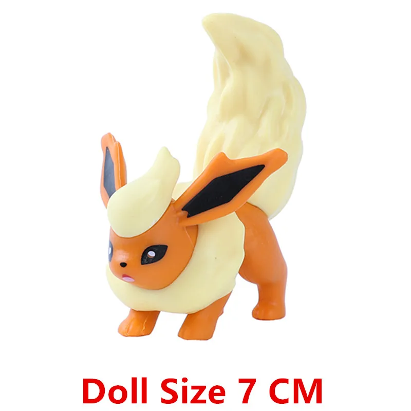 New 4-9CM Pokemon Cartoons Movie Anime Figure Gengar Pikachu Eevee Dragon Pet Action Figure Model Toy Christmas Gift Buy in Bulk